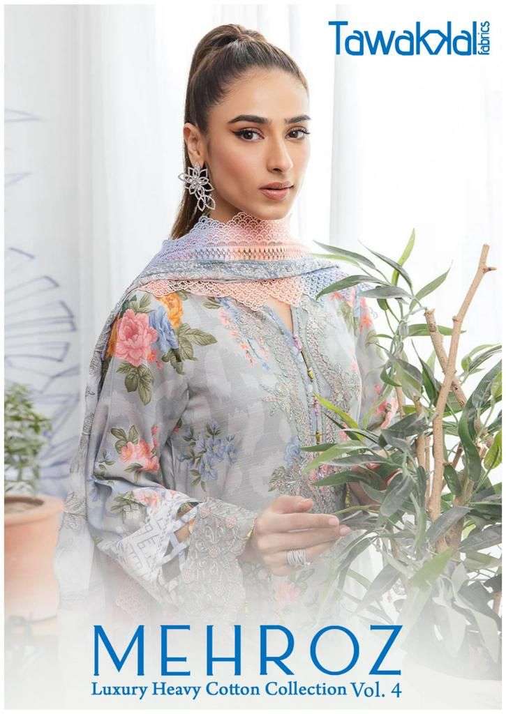 Mehroz Luxury Cotton Vol 4 by Tawakkal